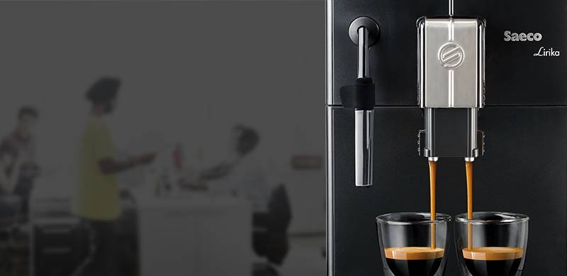 Machine à café grain Saeco Lirika